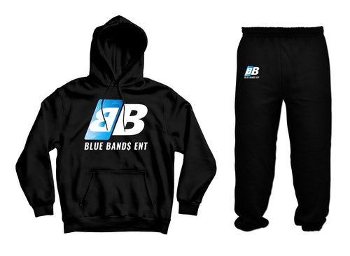 BLUE BANDS ENT CLASSIC LOGO SWEAT SUIT (black)