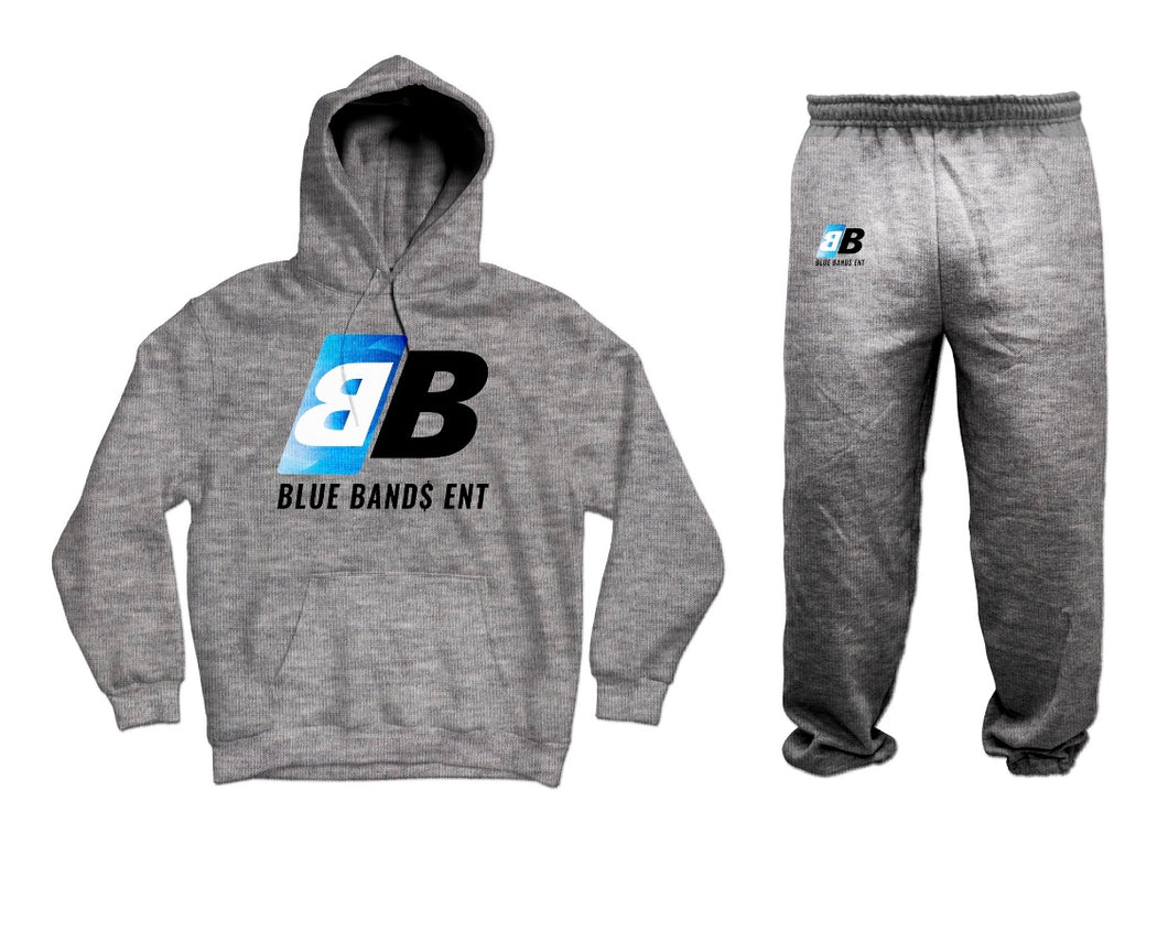 BLUE BANDS ENT CLASSIC LOGO SWEAT SUITS  (SPORT GREY)